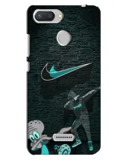 Чехол для Xiaomi Redmi 6 с картинкой «Спортивный арт Nike»