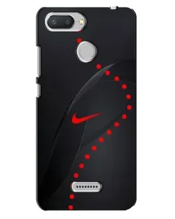 Чехол для Xiaomi Redmi 6 с картинкой «Абстрактный дизайн Nike»