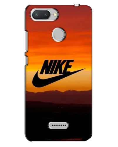 Чехол для Xiaomi Redmi 6 с картинкой «Nike — вечерний горизонт»