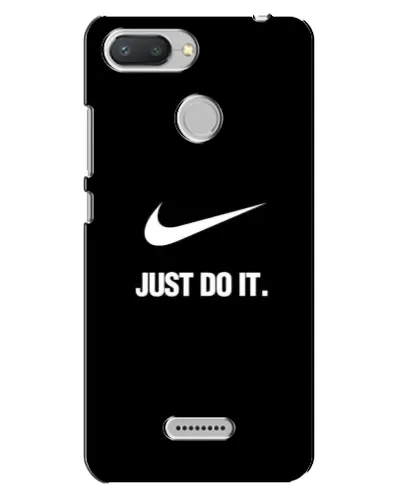 Чехол для Xiaomi Redmi 6 с картинкой «Классический принт Nike»