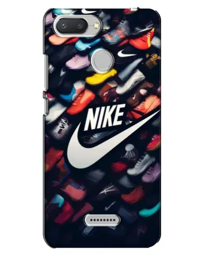 Чехол для Xiaomi Redmi 6 с картинкой «Коллекция кроссовок Nike»