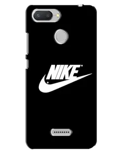 Чохол для Xiaomi Redmi 6 з картинкою «Мазки фарби Nike»