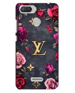 Чехол для Xiaomi Redmi 6 с картинкой «Цветочный Louis Vuitton»