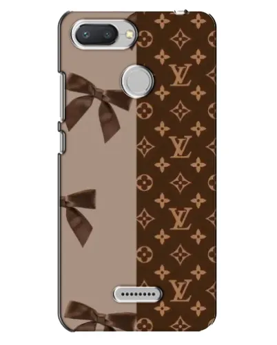 Чехол для Xiaomi Redmi 6 с картинкой «Louis Vuitton — банты»