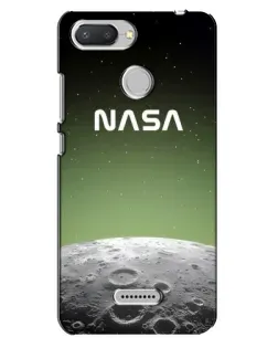 Чехол для Xiaomi Redmi 6 с картинкой «NASA — лунный градиент»