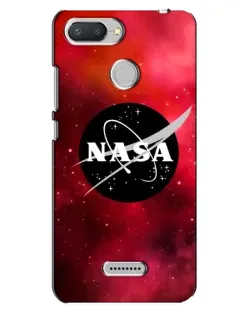 Чехол для Xiaomi Redmi 6 с картинкой «NASA — красная туманность»