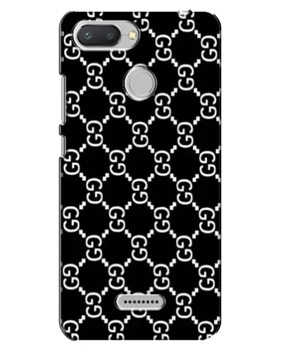 Чехол для Xiaomi Redmi 6 с картинкой «Gucci — сетчатый паттерн» Чехол для Xiaomi Redmi 6 с картинкой «Gucci — сетчатый паттерн»