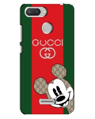 Чехол для Xiaomi Redmi 6 с картинкой «Gucci — полосы и Микки» Чехол для Xiaomi Redmi 6 с картинкой «Gucci — полосы и Микки»