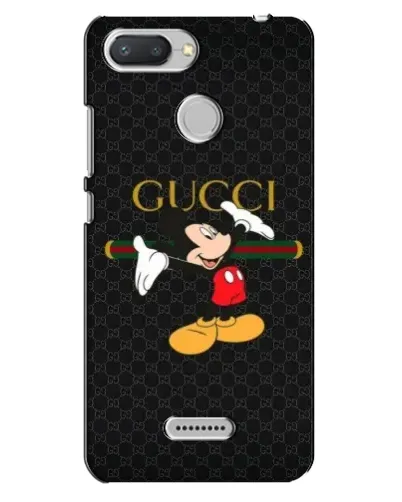 Чехол для Xiaomi Redmi 6 с картинкой «Микки Маус Gucci» Чехол для Xiaomi Redmi 6 с картинкой «Микки Маус Gucci»