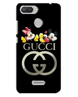 Чехол для Xiaomi Redmi 6 с картинкой «Gucci — герои Disney»