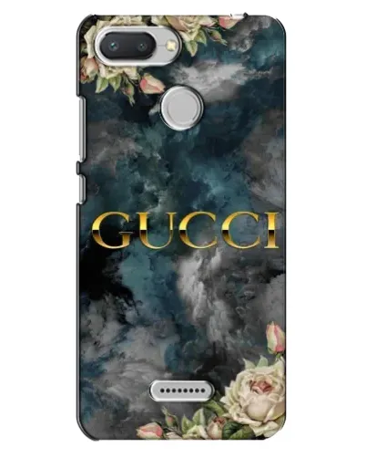 Чехол для Xiaomi Redmi 6 с картинкой «Абстрактные цветы Gucci» Чехол для Xiaomi Redmi 6 с картинкой «Абстрактные цветы Gucci»