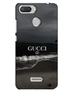 Чехол для Xiaomi Redmi 6 с картинкой «Gucci — морской прибой»