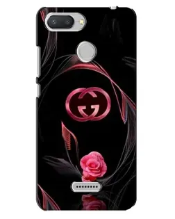 Чехол для Xiaomi Redmi 6 с картинкой «Gucci — неоновая роза»