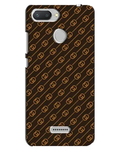 Чехол для Xiaomi Redmi 6 с картинкой «Gucci — золотые диагонали» Чехол для Xiaomi Redmi 6 с картинкой «Gucci — золотые диагонали»