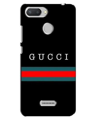 Чехол для Xiaomi Redmi 6 с картинкой «Gucci — красный пояс» Чехол для Xiaomi Redmi 6 с картинкой «Gucci — красный пояс»