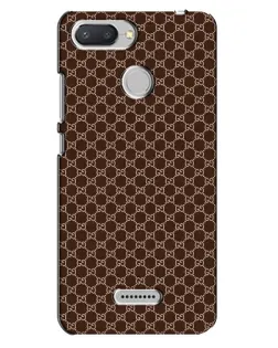 Чехол для Xiaomi Redmi 6 с картинкой «Gucci — шоколадная сетка» Чехол для Xiaomi Redmi 6 с картинкой «Gucci — шоколадная сетка»