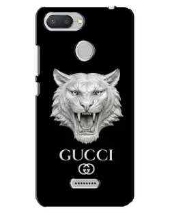 Чехол для Xiaomi Redmi 6 с картинкой «Gucci — серебряный лев» Чехол для Xiaomi Redmi 6 с картинкой «Gucci — серебряный лев»