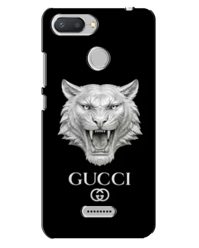 Чехол для Xiaomi Redmi 6 с картинкой «Gucci — серебряный лев» Чехол для Xiaomi Redmi 6 с картинкой «Gucci — серебряный лев»