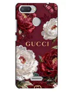 Чехол для Xiaomi Redmi 6 с картинкой «Gucci — бордовые розы» Чехол для Xiaomi Redmi 6 с картинкой «Gucci — бордовые розы»