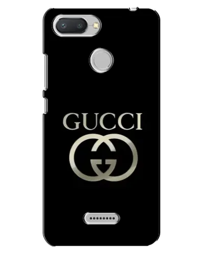Чехол для Xiaomi Redmi 6 с картинкой «Gucci — золото на черном» Чехол для Xiaomi Redmi 6 с картинкой «Gucci — золото на черном»