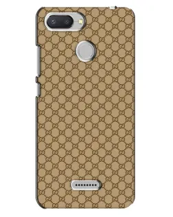 Чехол для Xiaomi Redmi 6 с картинкой «Gucci — классический беж» Чехол для Xiaomi Redmi 6 с картинкой «Gucci — классический беж»