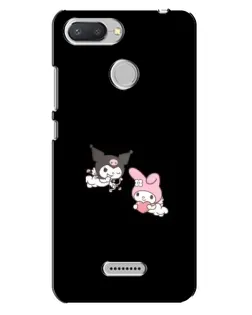 Чехол для Xiaomi Redmi 6 с картинкой «My Melody и Kuromi»