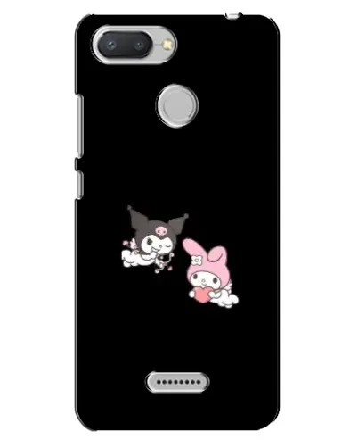 Чехол для Xiaomi Redmi 6 с картинкой «My Melody и Kuromi»