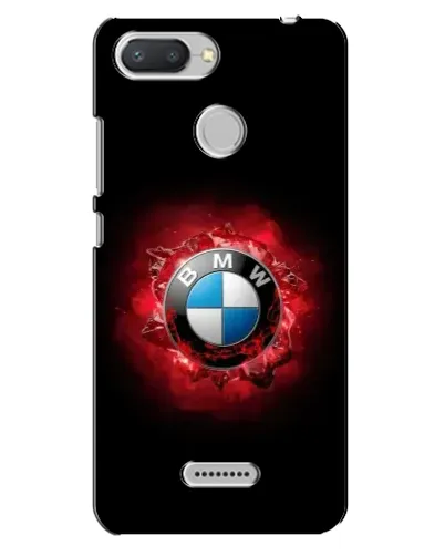 Чехол для Xiaomi Redmi 6 с картинкой «Логотип BMW — вспышка» Чехол для Xiaomi Redmi 6 с картинкой «Логотип BMW — вспышка»