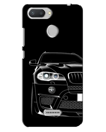 Чехол для Xiaomi Redmi 6 с картинкой «Темный силуэт BMW» Чехол для Xiaomi Redmi 6 с картинкой «Темный силуэт BMW»