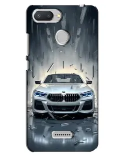 Чехол для Xiaomi Redmi 6 с картинкой «BMW в свете фар»