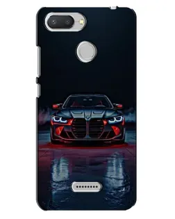 Чехол для Xiaomi Redmi 6 с картинкой «BMW на мокрой дороге»