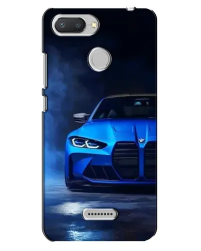Чехол для Xiaomi Redmi 6 с картинкой «Голубая BMW M4» Чехол для Xiaomi Redmi 6 с картинкой «Голубая BMW M4»