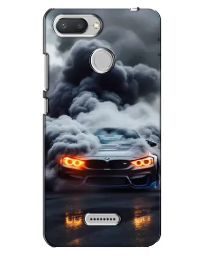 Чехол для Xiaomi Redmi 6 с картинкой «BMW в дыму» Чехол для Xiaomi Redmi 6 с картинкой «BMW в дыму»