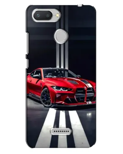 Чехол для Xiaomi Redmi 6 с картинкой «Красная BMW на дороге» Чехол для Xiaomi Redmi 6 с картинкой «Красная BMW на дороге»