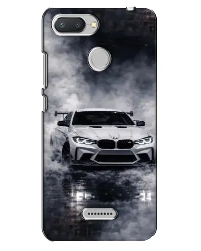 Чехол для Xiaomi Redmi 6 с картинкой «BMW сквозь туман» Чехол для Xiaomi Redmi 6 с картинкой «BMW сквозь туман»