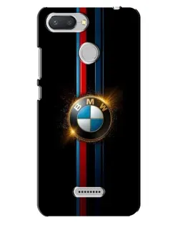 Чехол для Xiaomi Redmi 6 с картинкой «BMW M-Power неон»