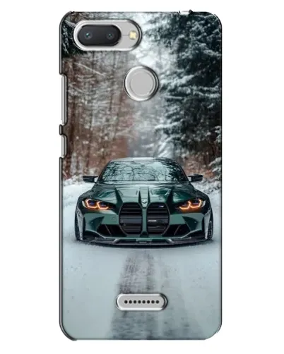 Чехол для Xiaomi Redmi 6 с картинкой «BMW в зимнем лесу» Чехол для Xiaomi Redmi 6 с картинкой «BMW в зимнем лесу»