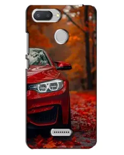 Чехол для Xiaomi Redmi 6 с картинкой «Осенняя BMW M4»