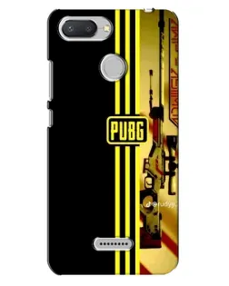 Чехол для Xiaomi Redmi 6 с картинкой «PUBG — камуфляжный шлем»
