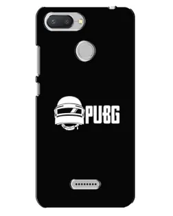 Чехол для Xiaomi Redmi 6 с картинкой «PUBG — классический лого»