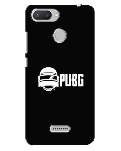 Чехол для Xiaomi Redmi 6 с картинкой «PUBG — классический лого»