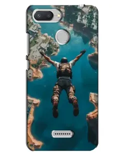 Чехол для Xiaomi Redmi 6 с картинкой «PUBG — свободное падение»