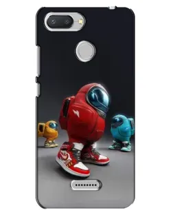 Чохол для Xiaomi Redmi 6 з картинкою «Among Us — 3D стиль»