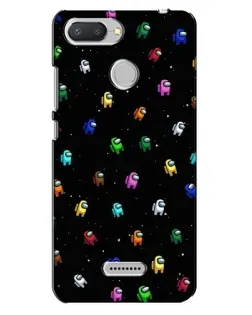 Чохол для Xiaomi Redmi 6 з картинкою «Екіпаж Among Us»