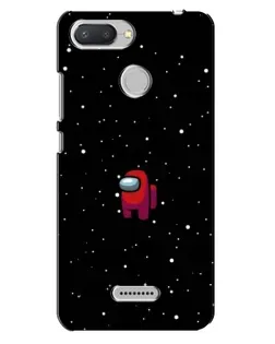 Чохол для Xiaomi Redmi 6 з картинкою «Червоний Among Us»