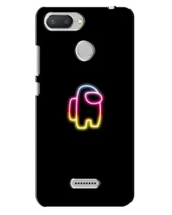Чохол для Xiaomi Redmi 6 з картинкою «Among Us градієнт»