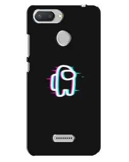 Чохол для Xiaomi Redmi 6 з картинкою «Among Us неон»
