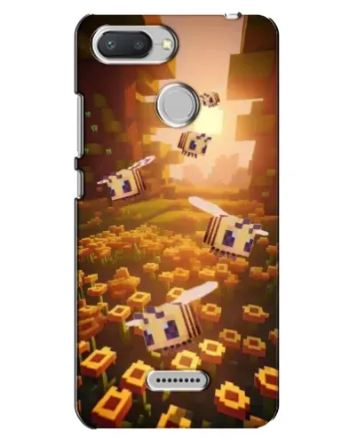 Чехол для Xiaomi Redmi 6 с картинкой «Поле подсолнухов»