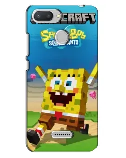 Чохол для Xiaomi Redmi 6 з картинкою «Губка Боб Minecraft» Чохол для Xiaomi Redmi 6 з картинкою «Губка Боб Minecraft»