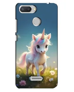 Чехол для Xiaomi Redmi 6 с картинкой «Единорог на поляне» Чехол для Xiaomi Redmi 6 с картинкой «Единорог на поляне»